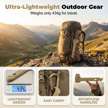 🔨Multifunctional Camping Hammer & Tent Stake Puller