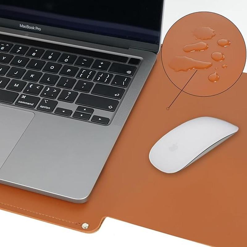The 2-Piece Set:  Sophisticated Business Waterproof Leather Laptop & Tote Set
