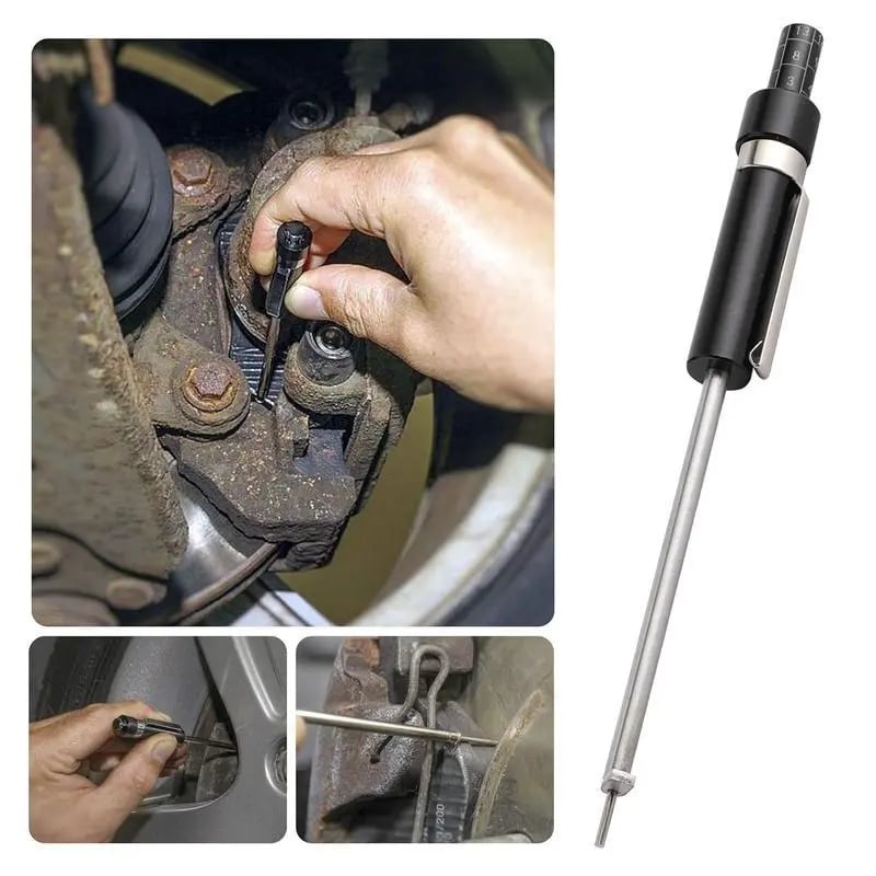 Brake Pad Thickness Gauge – Precise Measurement, Durable & Easy to Read 📏📦