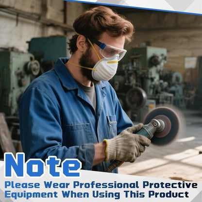 💥Industrial-Grade High-Density Compressed Wool Polishing Disc