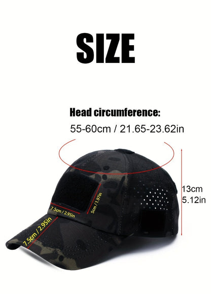 Sun Protection Breathable Outdoor Men's Camouflage Baseball Cap
