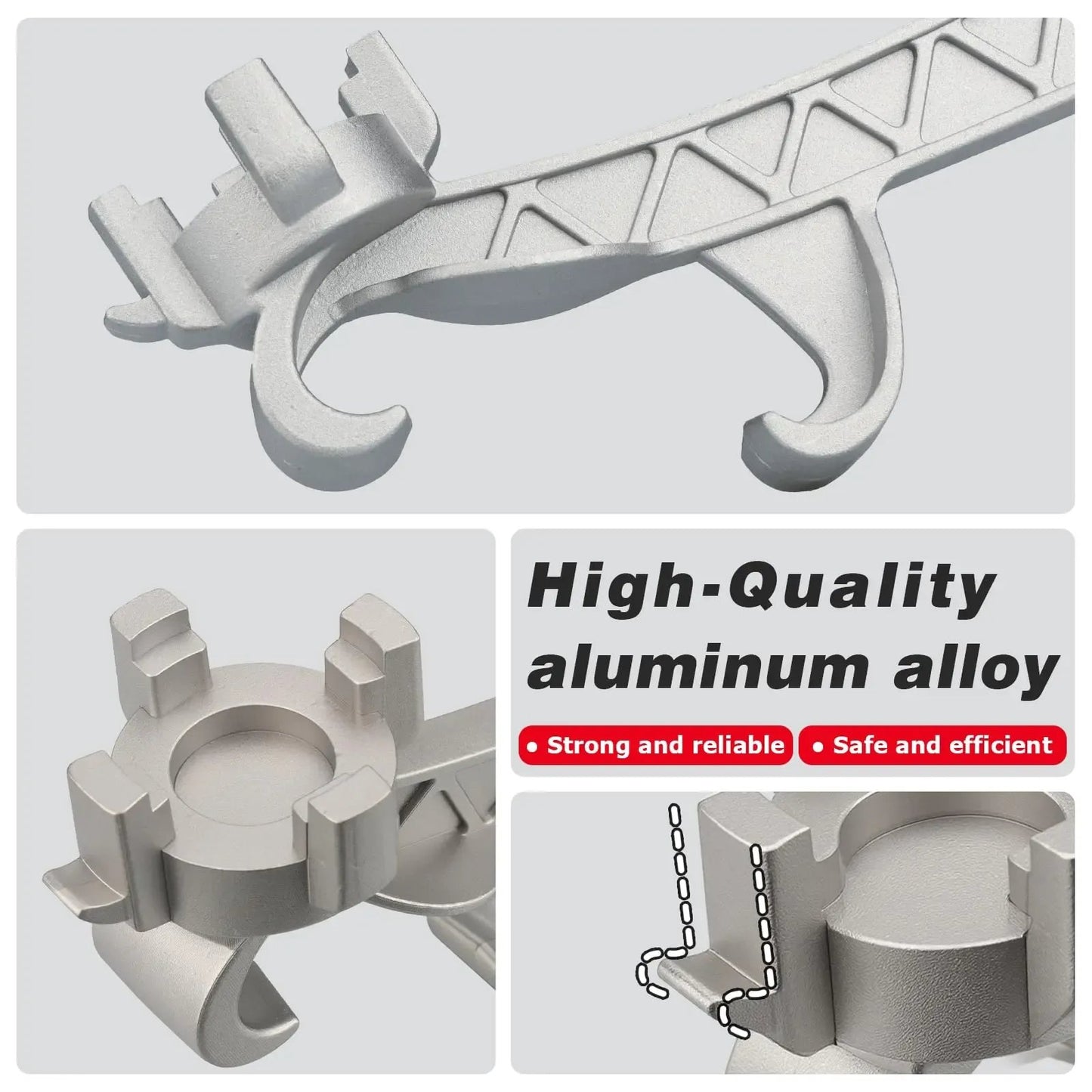 7-in-1 Aluminum Bung Wrench