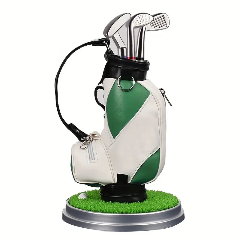 ⛳ Golf Pen Holder + 3-Pen Set 🏌️‍♂️ Elevate Your Desk – A Hole-in-One for Style & Function