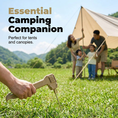 🔨Multifunctional Camping Hammer & Tent Stake Puller