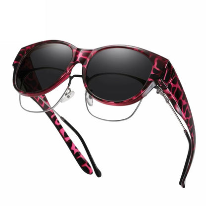 📢😎2026 New Polarized UV400 Protection Trendy Round Cat-eye Sunglasses 😺🕶️