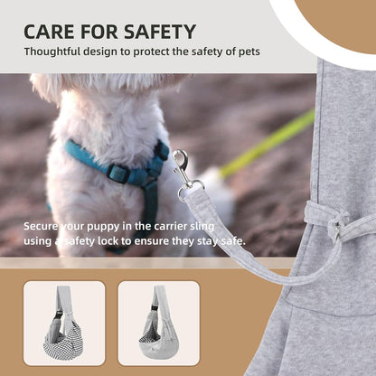 🎉Dog & Cat Sling for Small and Medium Pets Up to 15lbs