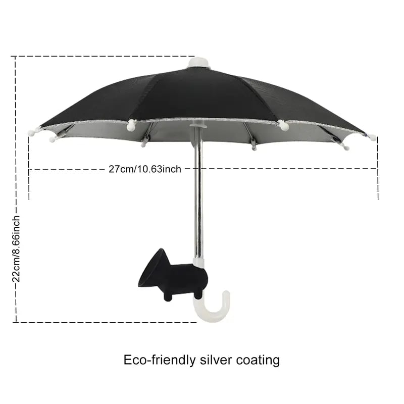 Protection Phone Umbrella for Sun Piggy Suction Cup Phone Stand