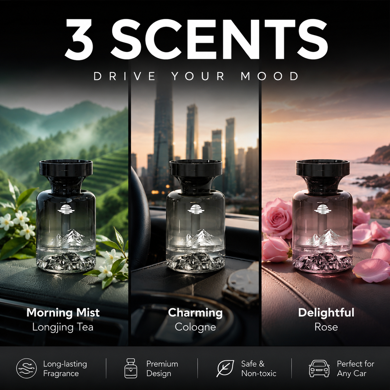 🥳2026 HOT SALE🥳🌿 49% OFF!🚗 Long-Lasting Car Air Freshener – Natural plant extracts, eliminates smoke & pet odours.Breath easy! 💨✨