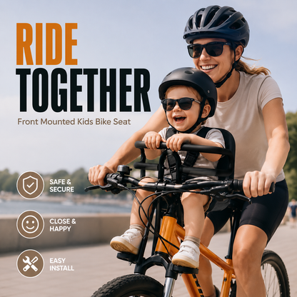 Front Mounted Kids Bike Seat