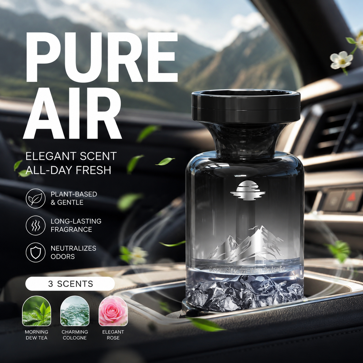 🥳2026 HOT SALE🥳🌿 49% OFF!🚗 Long-Lasting Car Air Freshener – Natural plant extracts, eliminates smoke & pet odours.Breath easy! 💨✨