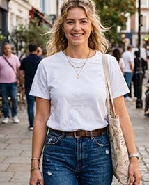 White T-shirt