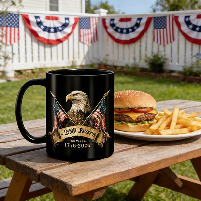 American 250th Anniversary Ceramic Coffee Mug