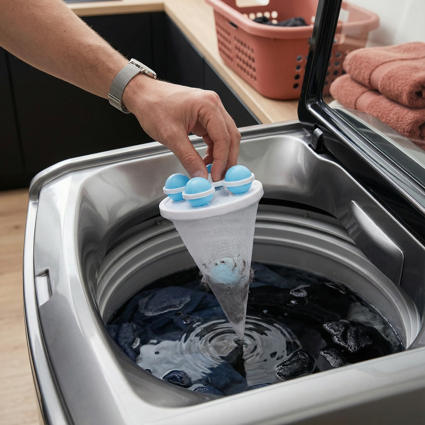 🧺 BUY 1 GET 1 FREE! 🧼Washing Machine Filter Bag