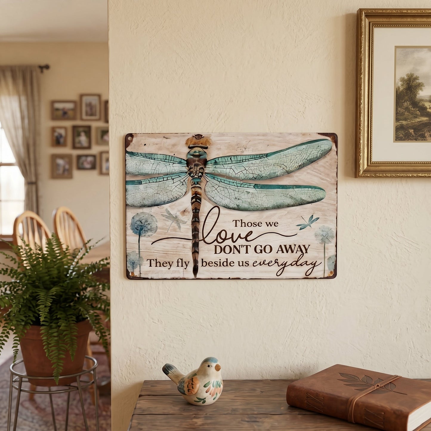 Dragonfly Memorial Plaque
