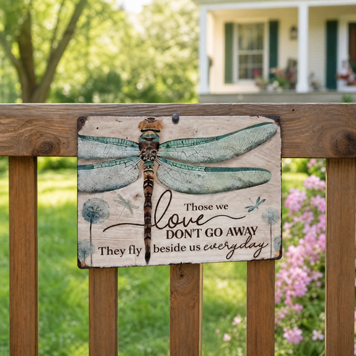 Dragonfly Memorial Plaque