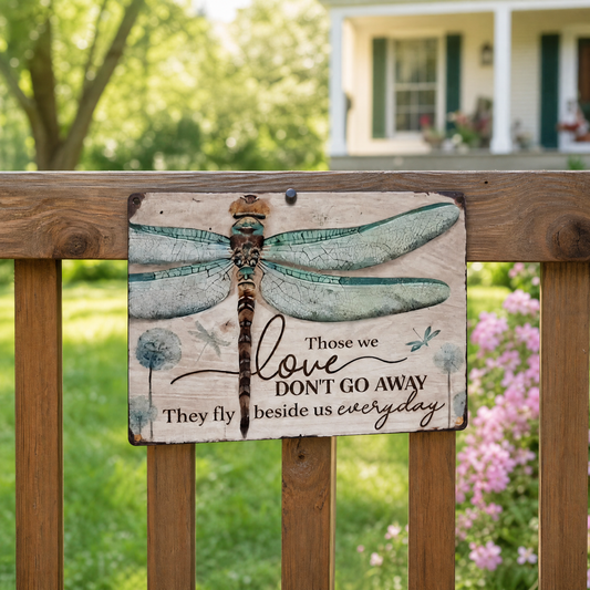 Dragonfly Memorial Plaque