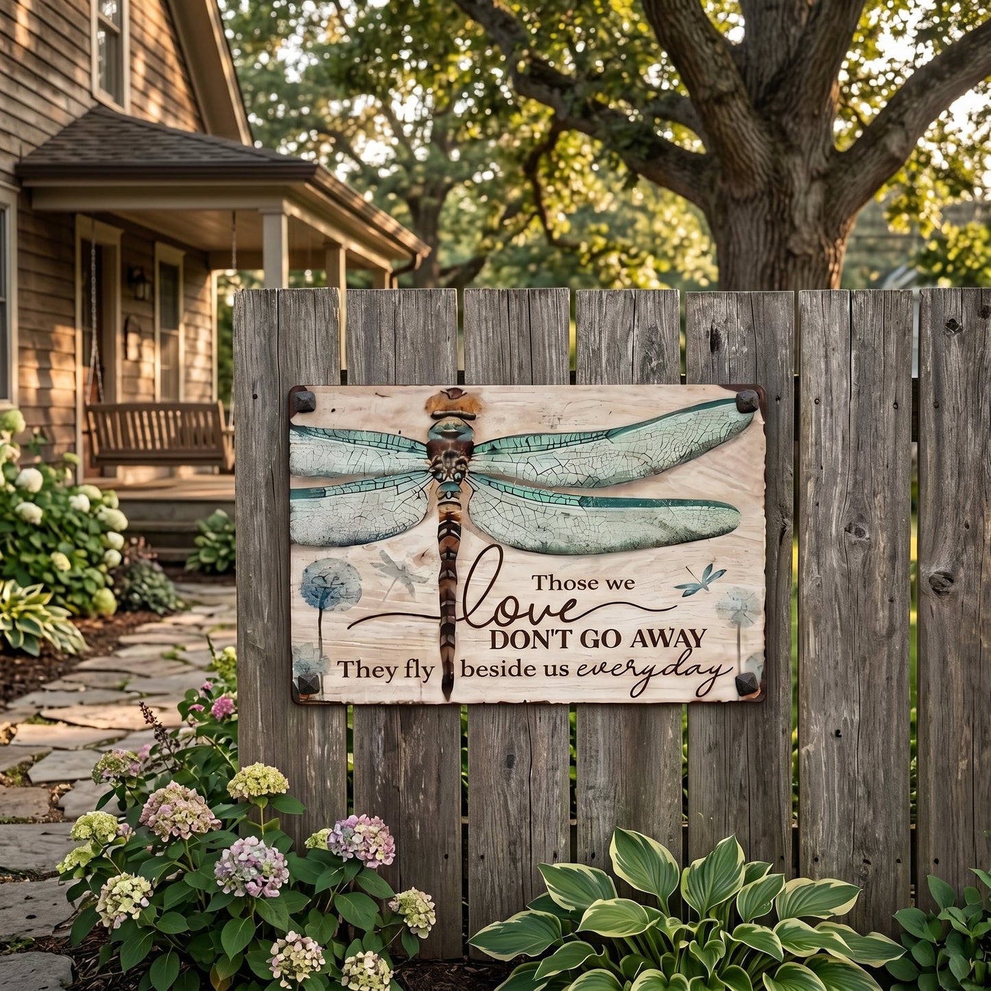 Dragonfly Memorial Plaque