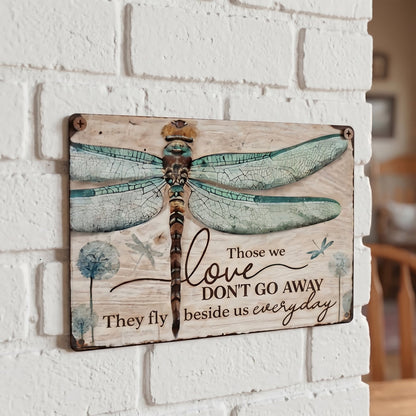 Dragonfly Memorial Plaque