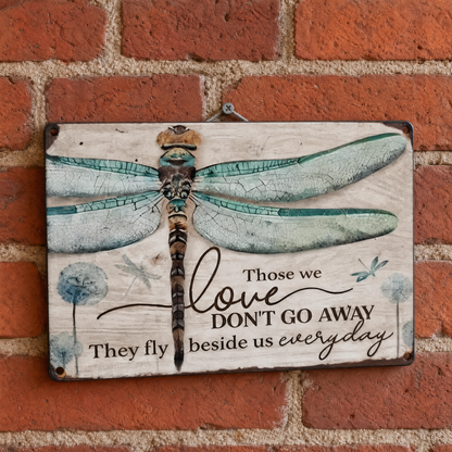 Dragonfly Memorial Plaque