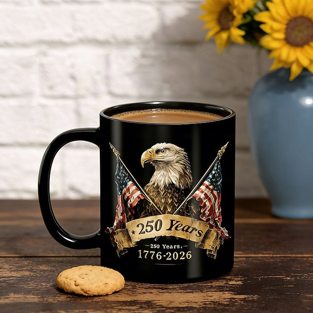 American 250th Anniversary Ceramic Coffee Mug