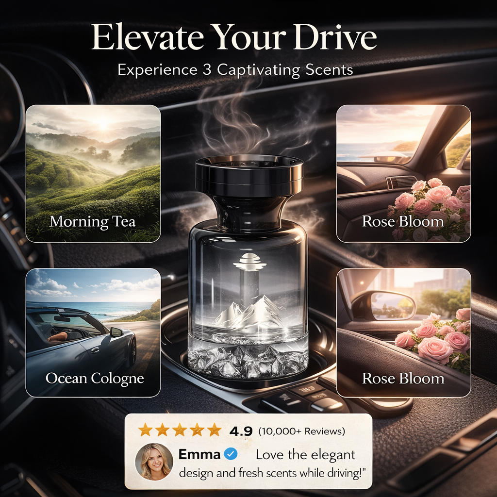 🥳2026 HOT SALE🥳🌿 49% OFF!🚗 Long-Lasting Car Air Freshener – Natural plant extracts, eliminates smoke & pet odours.Breath easy! 💨✨
