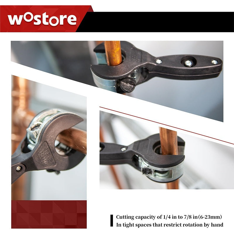 🔥Hot Sale – 49% off🔥3-Piece Ratcheting Tubing Cutter Set