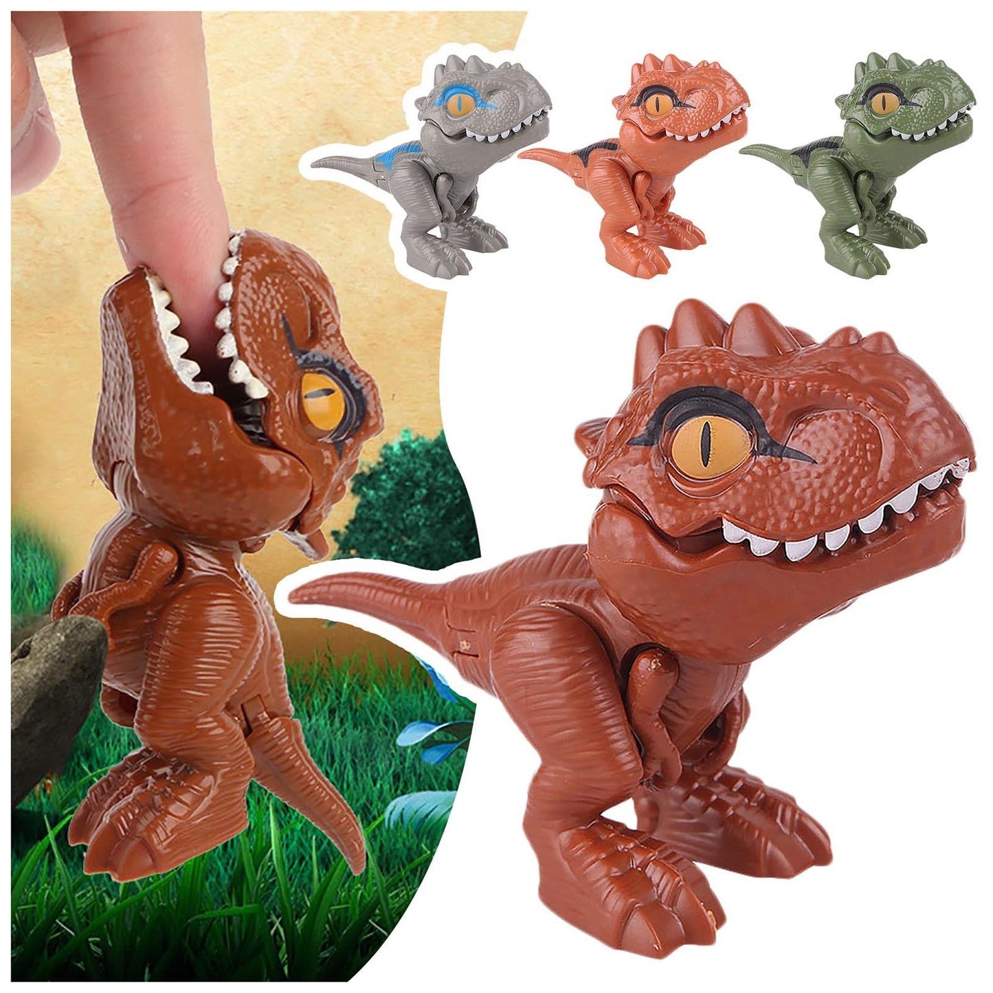 Jurassic World Painless Biting Finger Dinosaur Toy