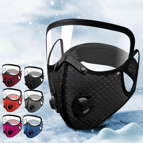 🏍️40% OFF! ✨ Windproof Motorcycle Mask & Goggles – Anti-UV, 5-Layer Filter, Adjustable 🔧