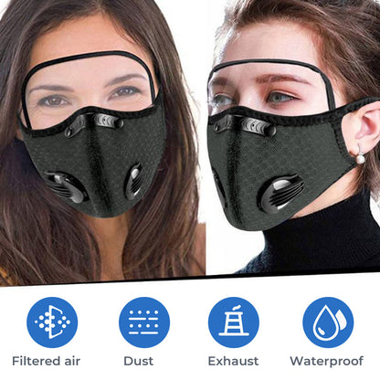 🏍️40% OFF! ✨ Windproof Motorcycle Mask & Goggles – Anti-UV, 5-Layer Filter, Adjustable 🔧