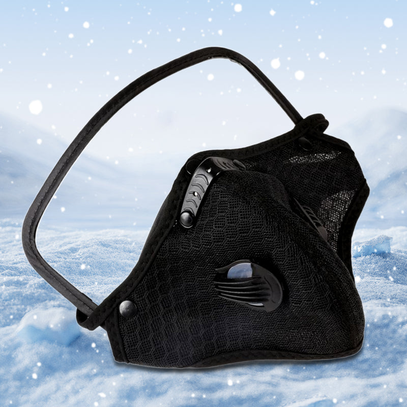 🏍️40% OFF! ✨ Windproof Motorcycle Mask & Goggles – Anti-UV, 5-Layer Filter, Adjustable 🔧