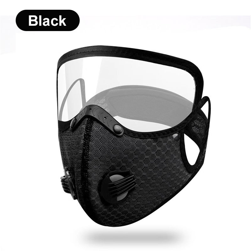 🏍️40% OFF! ✨ Windproof Motorcycle Mask & Goggles – Anti-UV, 5-Layer Filter, Adjustable 🔧