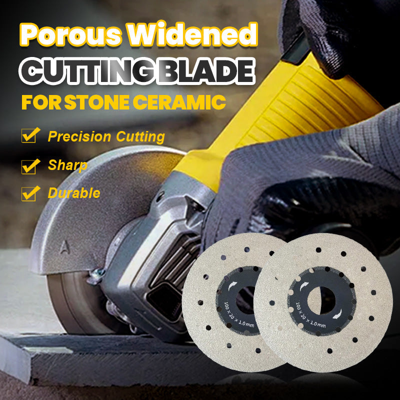📢📢BUY MORE GET MORE FREE⏰Porous Widened Cutting Blade for Stone Ceramic
