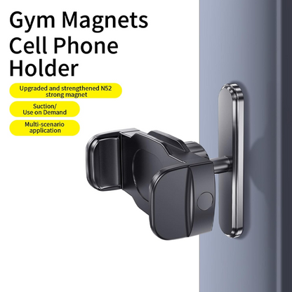 ✨360° Rotatable Gym Phone Holder with Strong Magnets