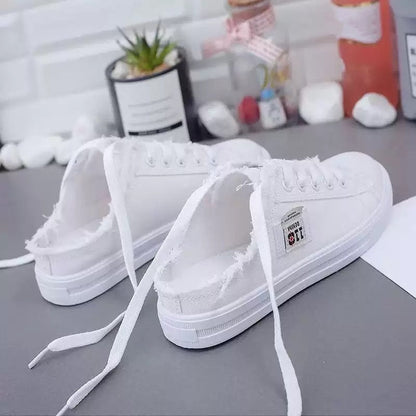 👖Women's Denim Mule Trainers – Easy Slip-On, Comfortable Sole & Perfect for a Casual Summer Look ☀️