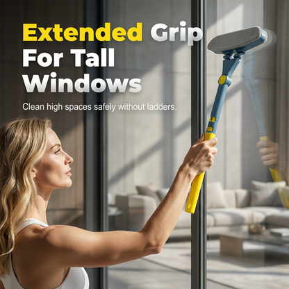 Extendable Window Mesh Screen Cleaner Tool ✨– Adjustable Long Handle, Removes Dust & Cobwebs from Screens Easily 🪟💨