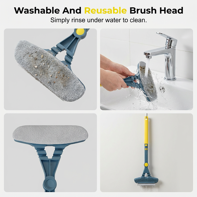 Extendable Window Mesh Screen Cleaner Tool ✨– Adjustable Long Handle, Removes Dust & Cobwebs from Screens Easily 🪟💨