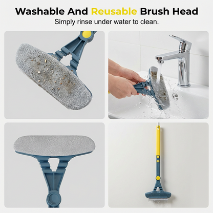 Extendable Window Mesh Screen Cleaner Tool ✨– Adjustable Long Handle, Removes Dust & Cobwebs from Screens Easily 🪟💨