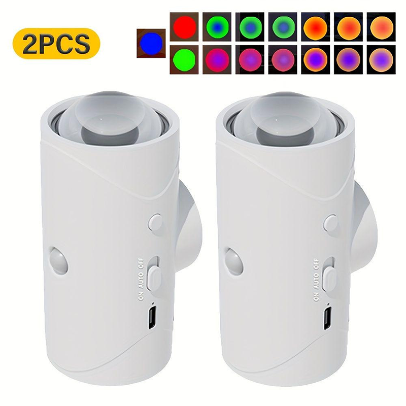 🔥Auto-Sensing Color Changing Night Light