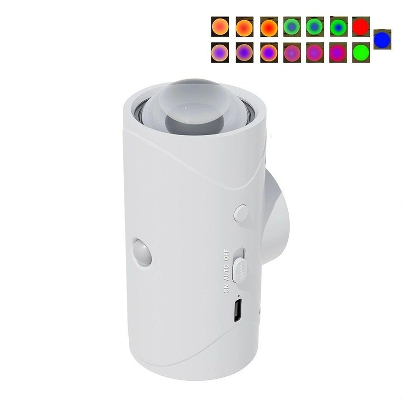 🔥Auto-Sensing Color Changing Night Light