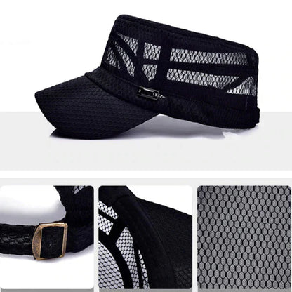 🧢☀️Summer Quick-Dry Outdoor Hat – Breathable Mesh, Adjustable, UV Protection, Lightweight 🏃‍♂️