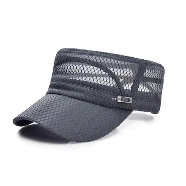 🧢☀️Summer Quick-Dry Outdoor Hat – Breathable Mesh, Adjustable, UV Protection, Lightweight 🏃‍♂️