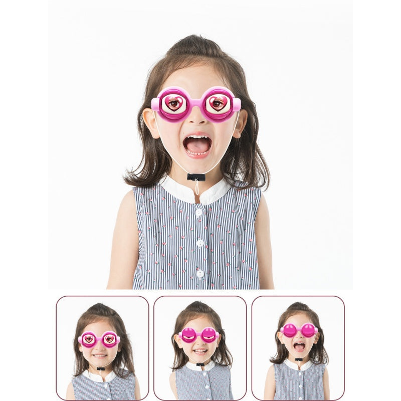 🔥Buy 1 Get 1 Free!!🔥Kids Pull-String Blinking Crazy Glasses