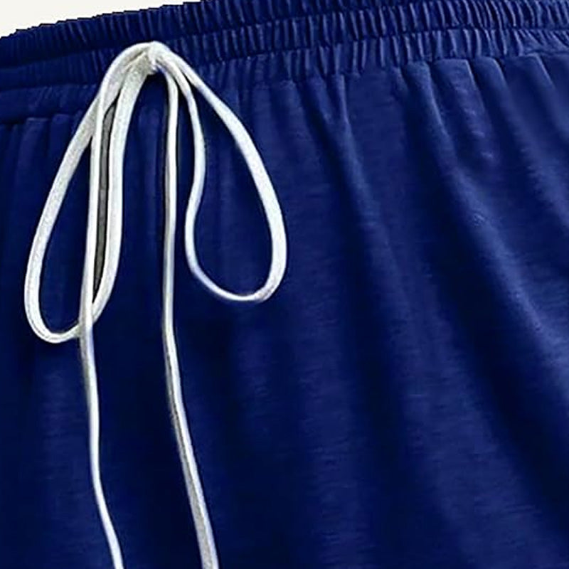 Women's Drawstring Capri Pants with Pockets