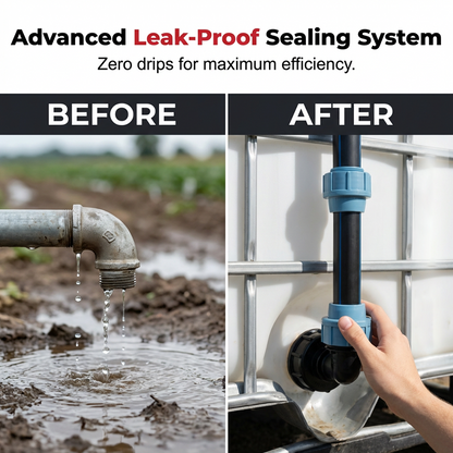 💧 IBC Tank Fitting Set – Leak-Proof, Zinc Alloy Tap, Tool-Free, Complete ✨
