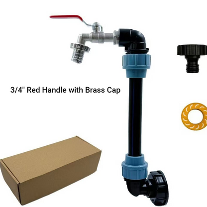 💧 IBC Tank Fitting Set – Leak-Proof, Zinc Alloy Tap, Tool-Free, Complete ✨