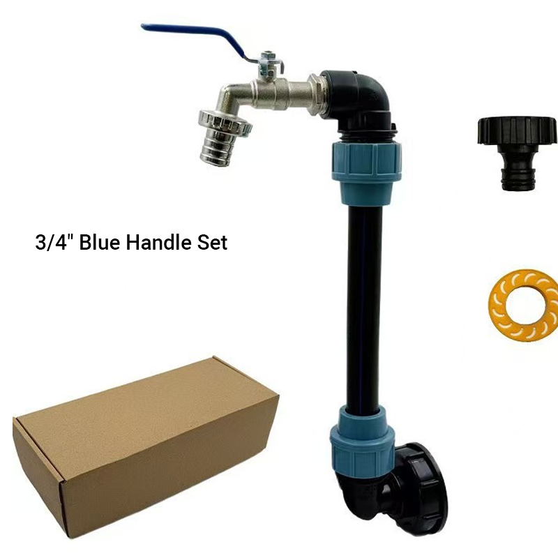 💧 IBC Tank Fitting Set – Leak-Proof, Zinc Alloy Tap, Tool-Free, Complete ✨