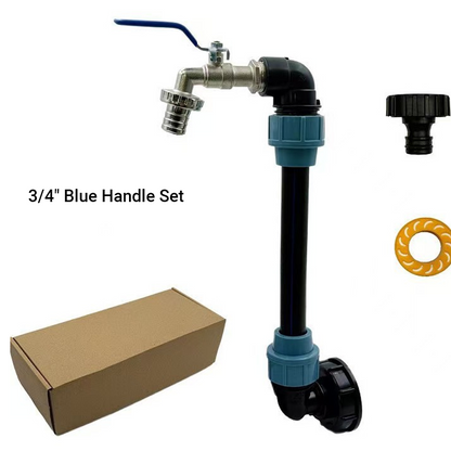 💧 IBC Tank Fitting Set – Leak-Proof, Zinc Alloy Tap, Tool-Free, Complete ✨