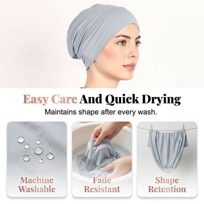 📢📢30% OFF !! ⏰Soft Stretch Turban Cap for Women