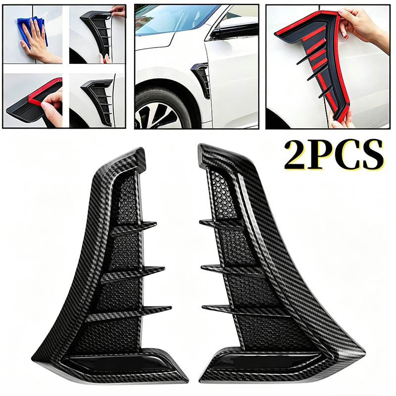 📢📢46% OFF !! ⏰Decorative Car Side Fender Vents Stickers