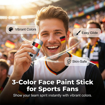 🏆Buy 1 get 1 free🎉National Flag Face Paint Stick for Sports Fans⚽